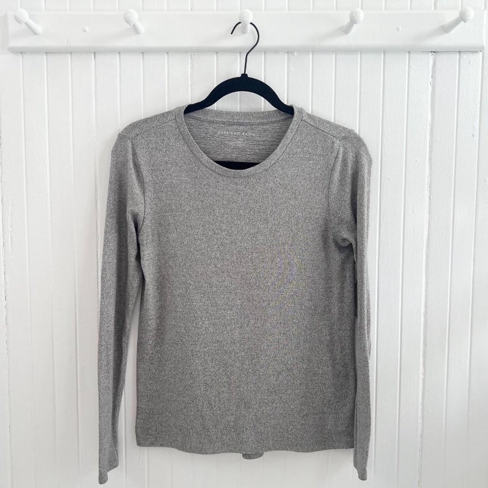 American Eagle Outfitters Sexy Plush Long Sleeve Shirt Size XS